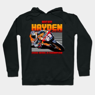 Nicky Hayden 2006 Champion Retro Hoodie